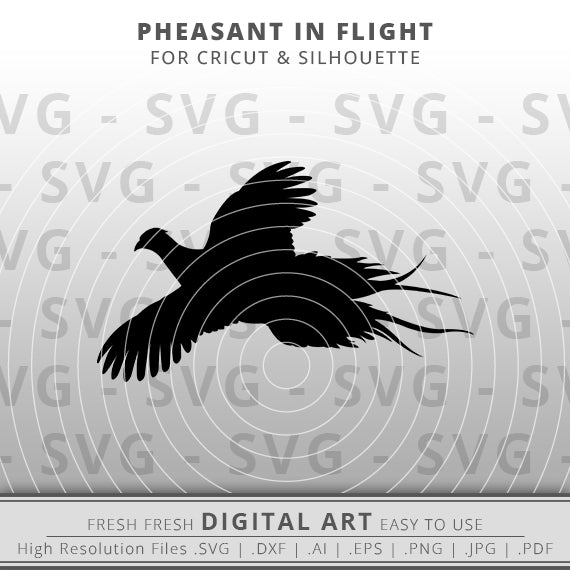 Pheasant svg image file