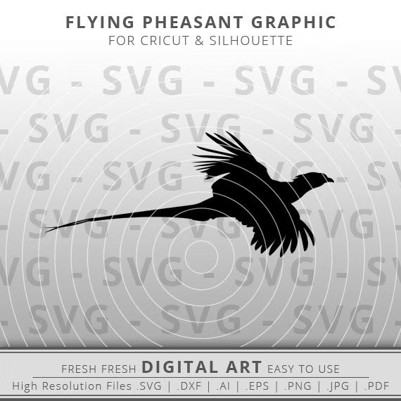 Pheasant svg image file