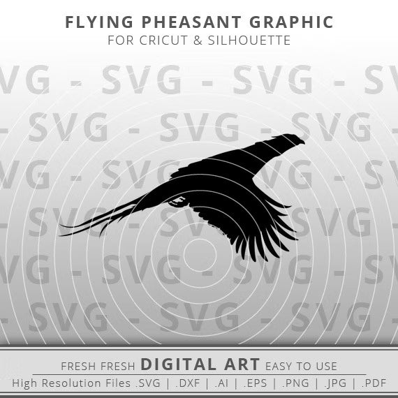 Pheasant svg image file