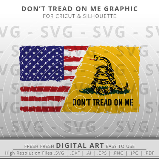 American Flag SVG - Distressed American Flag SVG Image - Patriotic SVG - Cricut - Silhouette Cameo - Clipart - Digital Download