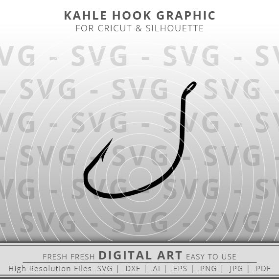 khale hoosk svg fishing outline