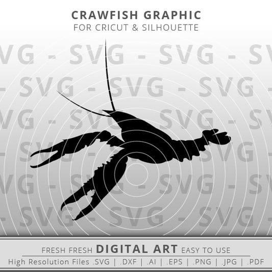 crawfish svg image outline silhouette