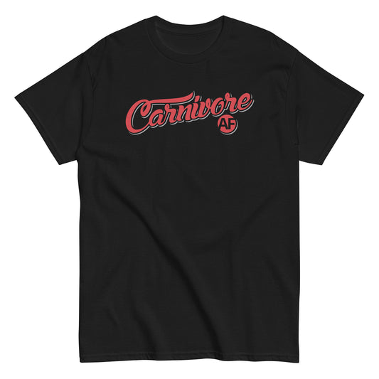 Carnivore AF Graphic Tee Carnivore Diet Carnivore WOE Classic tee