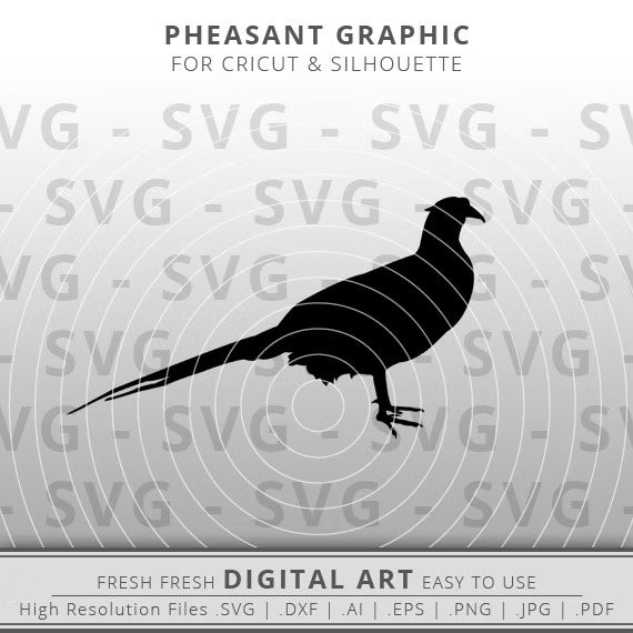 Pheasant svg image file